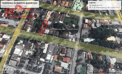 Lote/Terreno à venda, 495m² no São Francisco, Curitiba