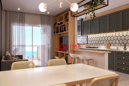 Apartamento com 2 Quartos à venda, 69m² no Guilhermina, Praia Grande