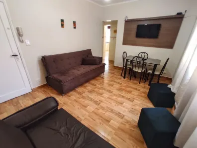 Apartamento com 1 Quarto à venda, 50m² no Canto do Forte, Praia Grande