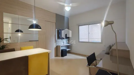Apartamento com 1 Quarto para alugar, 57m² no Cambuí, Campinas