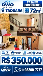 Casa com 2 Quartos à venda, 72m² no Taquara, Rio de Janeiro