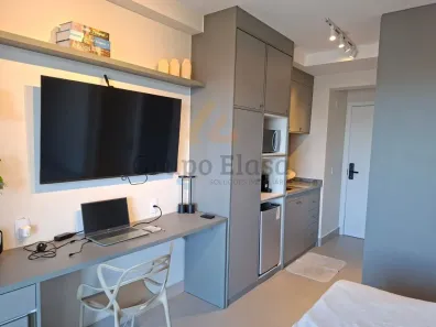 Apartamento com 1 Quarto para venda ou aluguel, 22m² no Santo Amaro, São Paulo