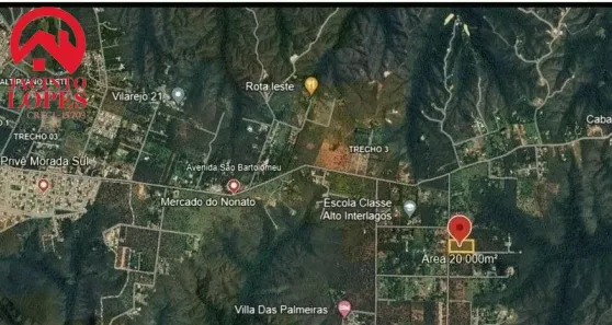 Fazenda/Sítio à venda, 20000m² no , Brasília