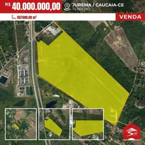 Lote/Terreno à venda, 507600m² no , Caucaia