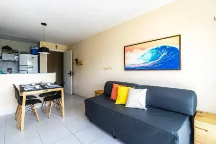 Apartamento com 1 Quarto à venda, 39m² no Cumbuco, Caucaia