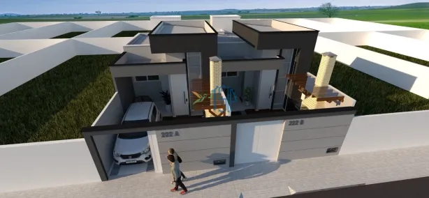 Casa com 3 Quartos à venda, 69m² no Parque das Nações, Parnamirim