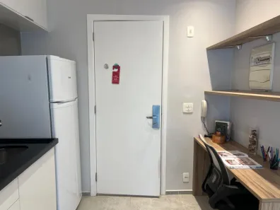 Apartamento com 1 Quarto para alugar, 33m² no Brooklin Paulista, São Paulo