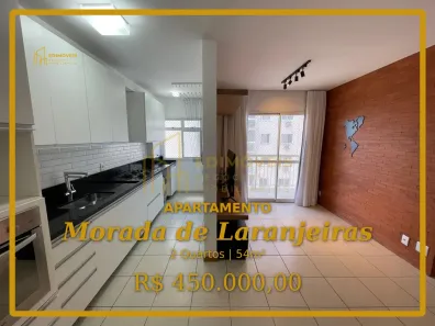 Apartamento com 2 Quartos à venda, 54m² no Morada de Laranjeiras, Serra