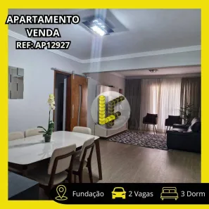Apartamento com 3 Quartos à venda, 127m² no Fundação, São Caetano do Sul