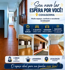 Casa com 5 Quartos para alugar, 280m² no Cohaserma, São Luís
