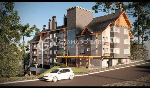 Apartamento com 1 Quarto à venda, 68m² no Residencial Aurora, Gramado