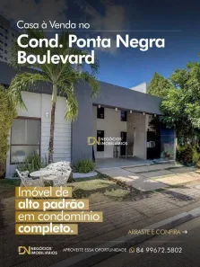Casa de Condomínio com 4 Quartos à venda, 312m² no Ponta Negra, Natal