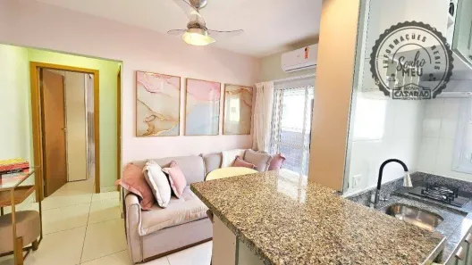 Apartamento com 1 Quarto à venda, 42m² no Canto do Forte, Praia Grande