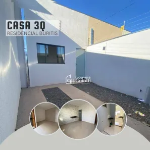 Casa com 3 Quartos à venda, 69m² no Residencial Buritis, Anápolis