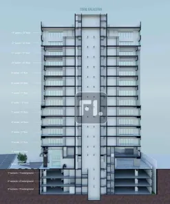Sala Comercial para alugar, 132m² no Vila Gertrudes, São Paulo
