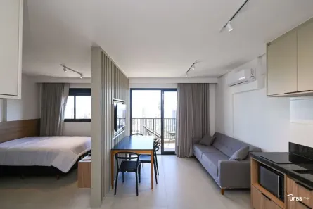 Apartamento com 1 Quarto para alugar, 41m² no Setor Bueno, Goiânia