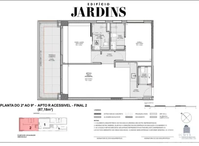Apartamento com 2 Quartos à venda, 88m² no Cerqueira César, São Paulo