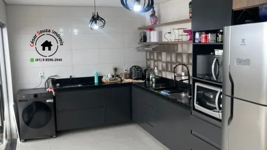 Casa de Condomínio com 3 Quartos à venda, 72m² no Residencial Florais do Planalto, Valparaíso de Goiás