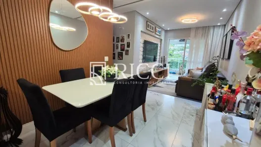 Apartamento com 3 Quartos à venda, 87m² no José Menino, Santos