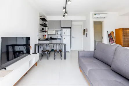Apartamento com 1 Quarto à venda, 33m² no Santo Amaro, São Paulo