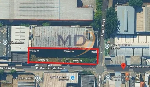 Lote/Terreno para alugar, 2000m² no Santo Antônio, São Caetano do Sul