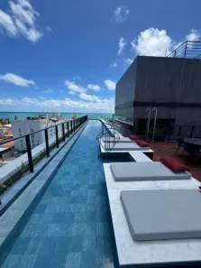 Flat com 1 Quarto à venda, 24m² no Tambaú, João Pessoa