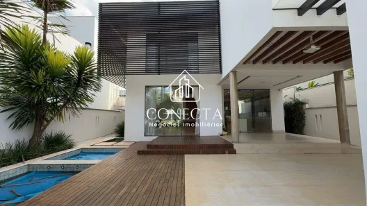Casa de Condomínio com 4 Quartos para alugar, 268m² no Nova Uberlândia, Uberlândia