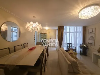 Apartamento com 3 Quartos à venda, 167m² no Gonzaga, Santos