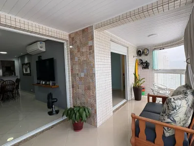 Apartamento com 2 Quartos para alugar, 93m² no Boqueirão, Praia Grande