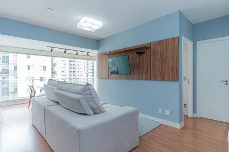 Apartamento com 1 Quarto à venda, 51m² no Brooklin Paulista, São Paulo