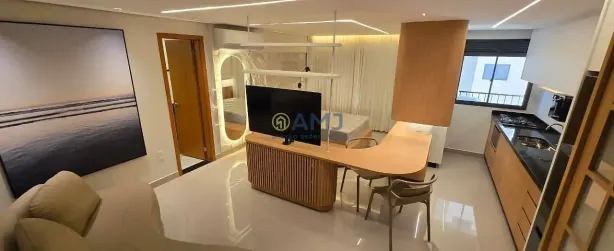 Flat com 1 Quarto à venda, 40m² no Setor Bueno, Goiânia