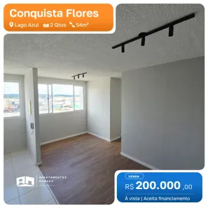 Apartamento com 2 Quartos à venda, 42m² no Lago Azul, Manaus