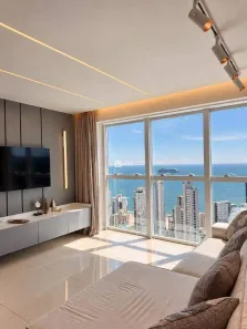 Apartamento com 3 Quartos para alugar, 126m² no Centro, Balneário Camboriú