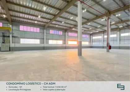 Galpão/Depósito/Armazém para alugar, 7032m² no Cajuru do Sul, Sorocaba