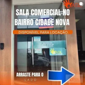 Sala Comercial para alugar, 28m² no Cidade Nova, Parauapebas