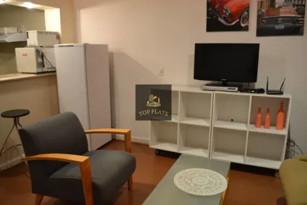 Flat com 1 Quarto para alugar, 40m² no Itaim Bibi, São Paulo