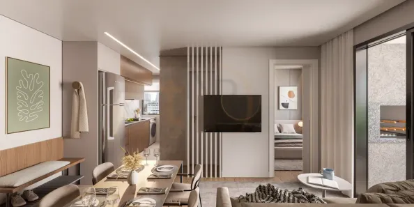 Apartamento com 1 Quarto à venda, 35m² no Portão, Curitiba
