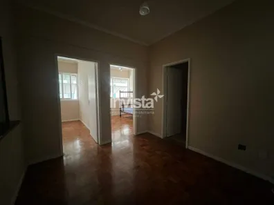 Apartamento com 2 Quartos para alugar, 42m² no José Menino, Santos
