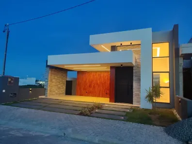 Casa de Condomínio com 3 Quartos à venda, 139m² no Zona de Expansão (Olhos D'Agua), Barra dos Coqueiros