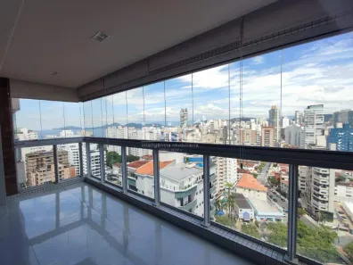 Apartamento com 3 Quartos para alugar, 170m² no Embaré, Santos