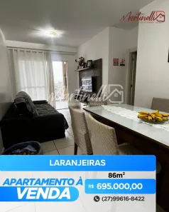 Apartamento com 3 Quartos à venda, 86m² no Santa Luzia, Serra
