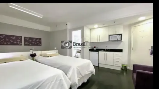 Flat com 1 Quarto para alugar, 36m² no Moema, São Paulo