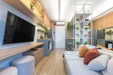 Apartamento com 1 Quarto à venda, 30m² no Santo Amaro, São Paulo