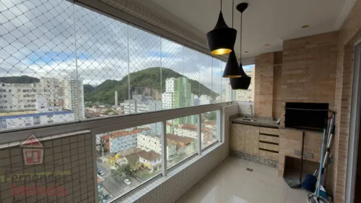 Apartamento com 2 Quartos para alugar, 72m² no Centro, São Vicente