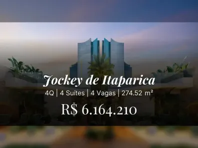 Apartamento com 4 Quartos à venda, 274m² no Jockey de Itaparica, Vila Velha