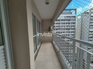 Apartamento com 1 Quarto para alugar, 45m² no Vila Mathias, Santos