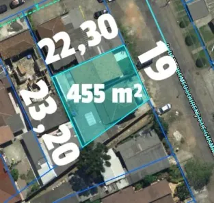 Lote/Terreno à venda, 455m² no Hauer, Curitiba