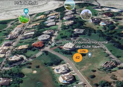 Lote/Terreno à venda, 491m² no Ilhota, Itapema