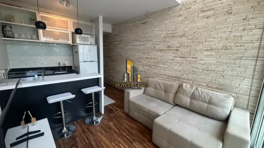 Flat com 1 Quarto para alugar, 40m² no Indianópolis, São Paulo