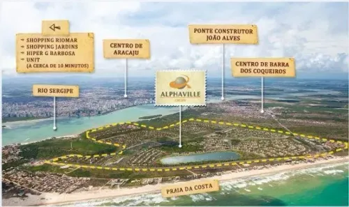 Lote/Terreno à venda, 455m² no Centro, Barra dos Coqueiros